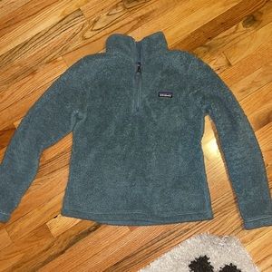Patagonia fleece half zip up
